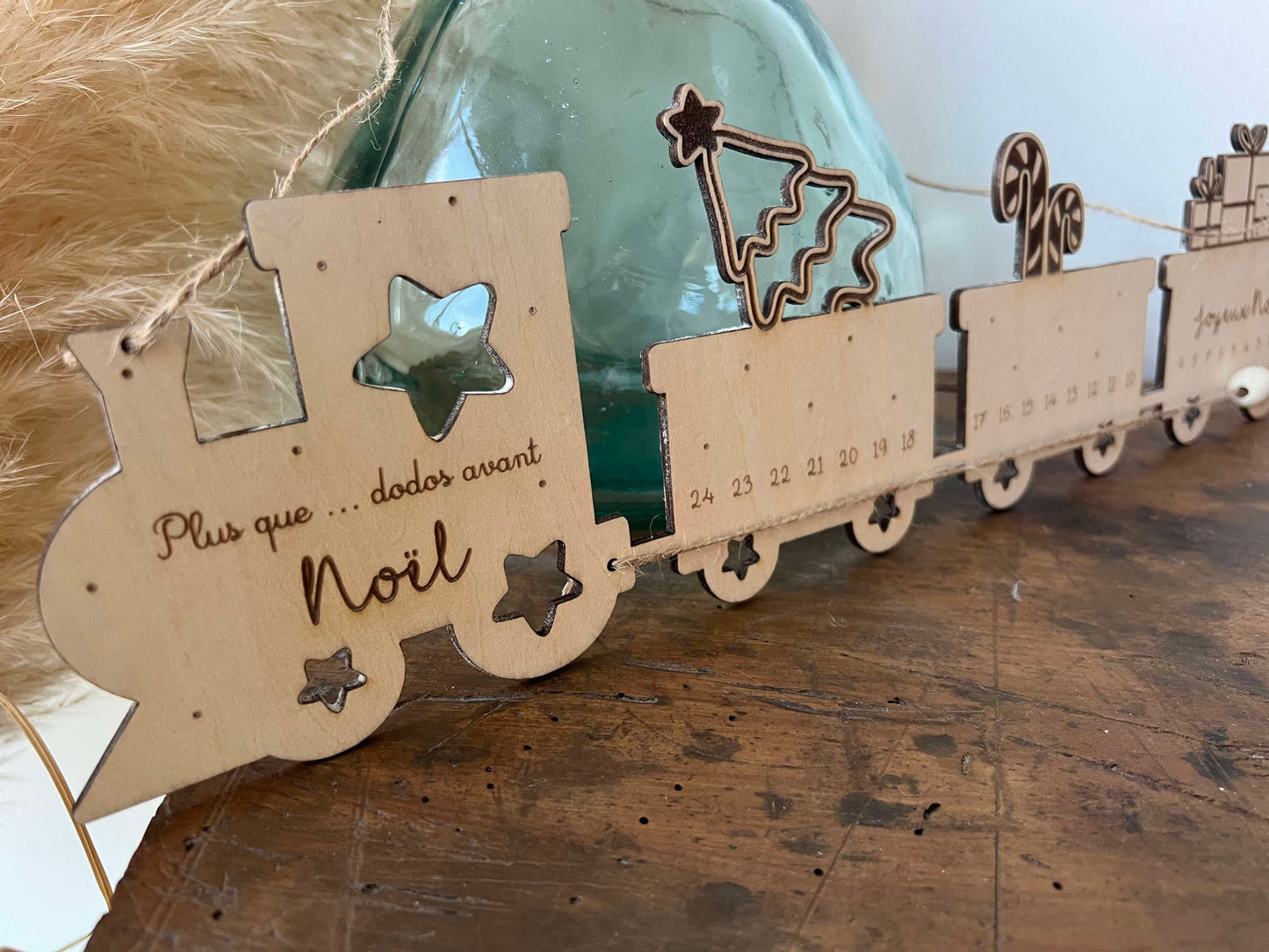 Décompte avant Noël Train