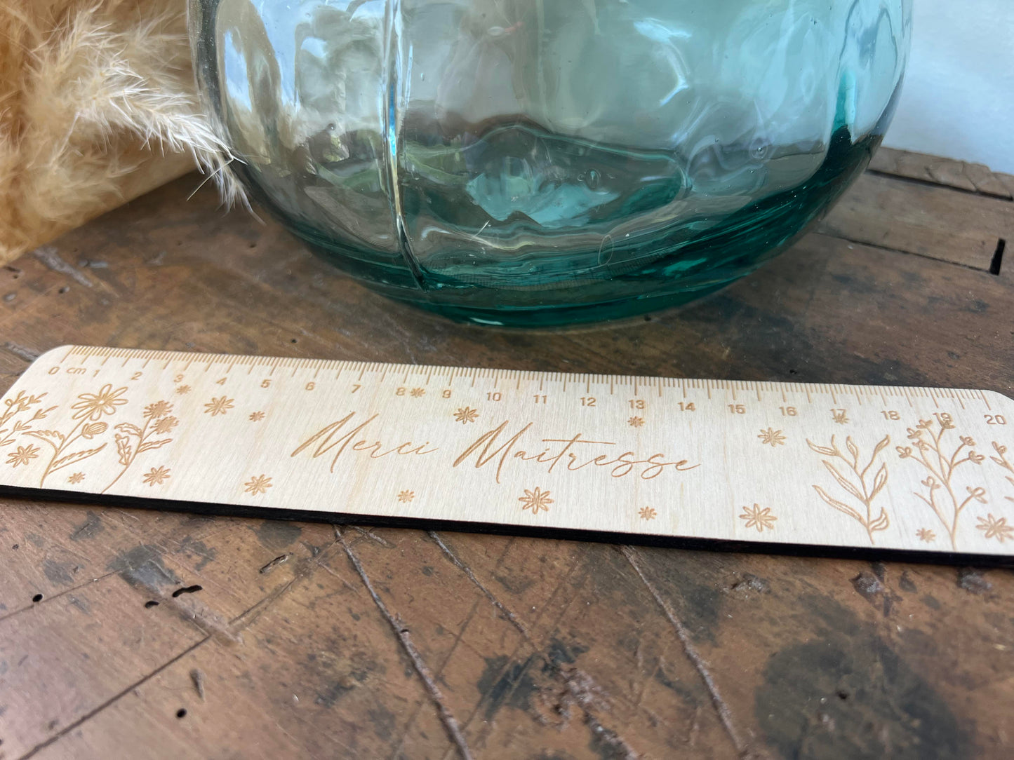 Règle en bois maître/maîtresse