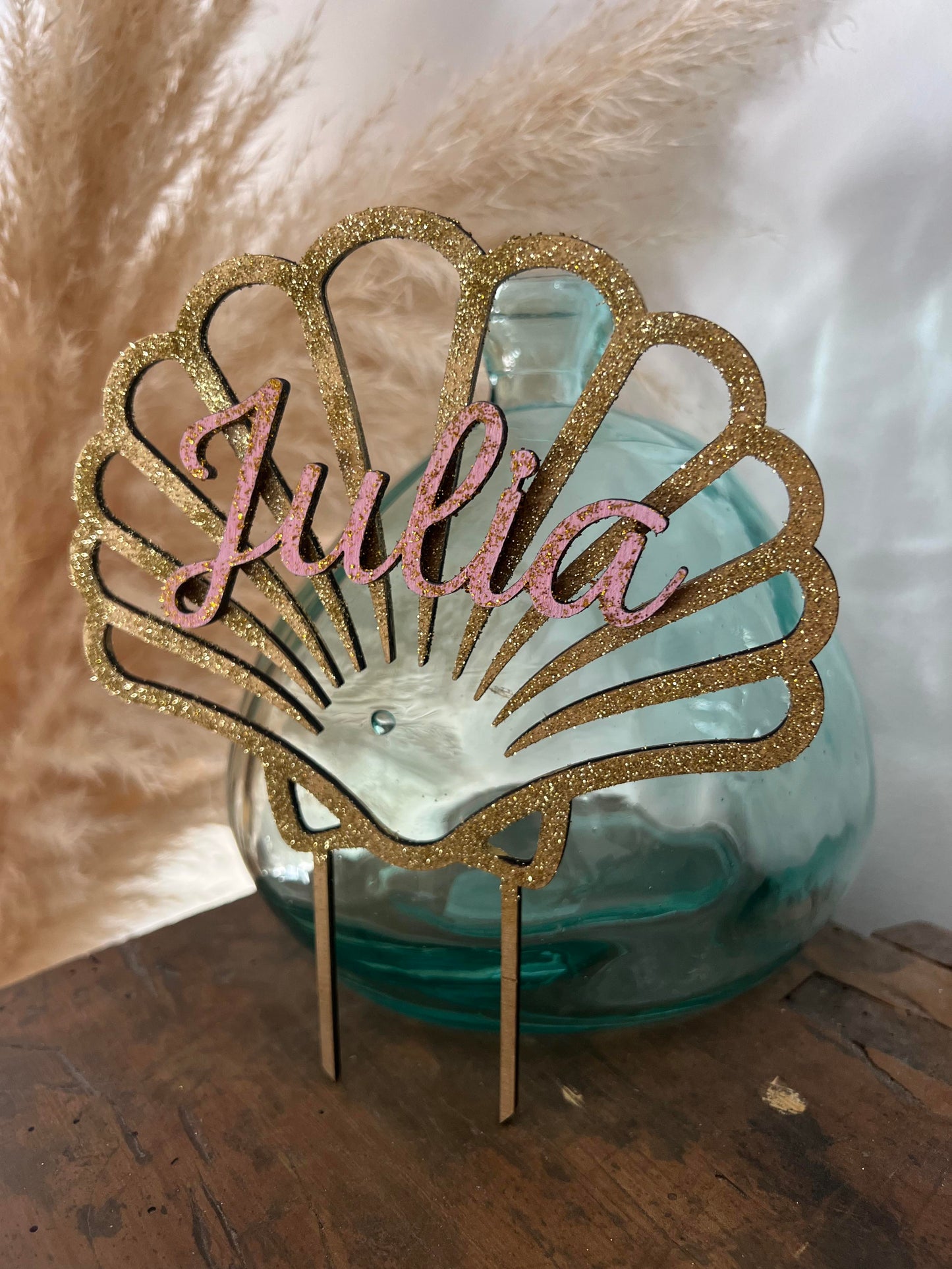 Cake topper Sirène