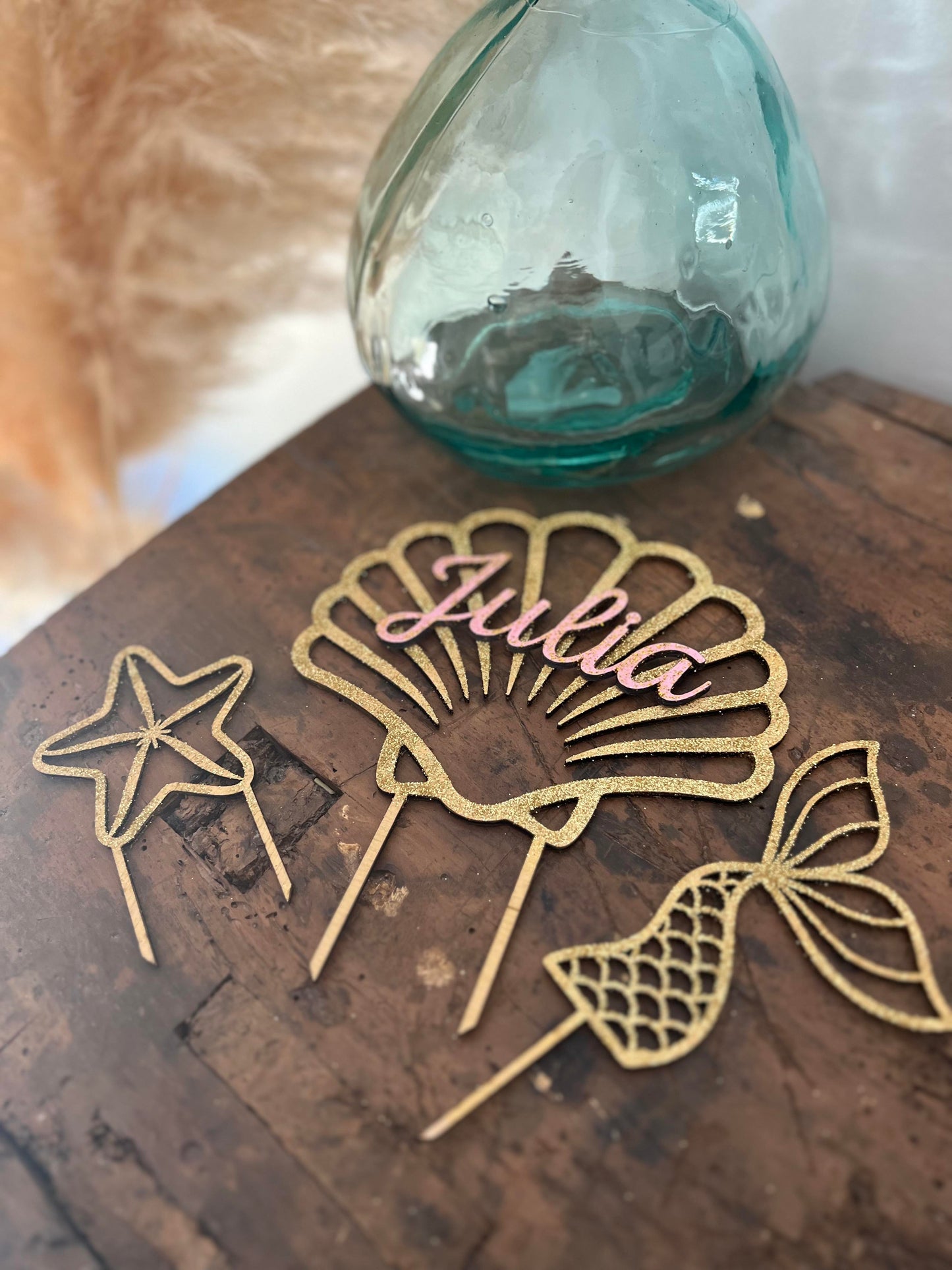 Cake topper Sirène