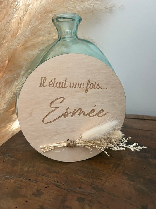 Carte de bienvenue bébé