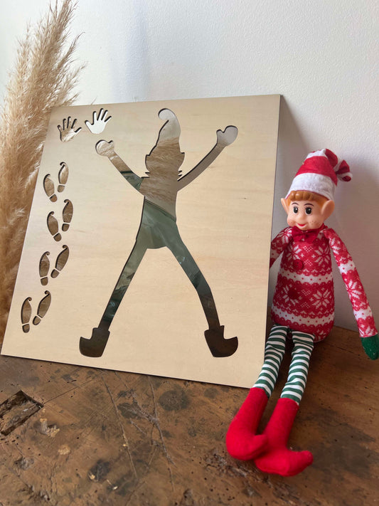 Pochoir lutin farceur