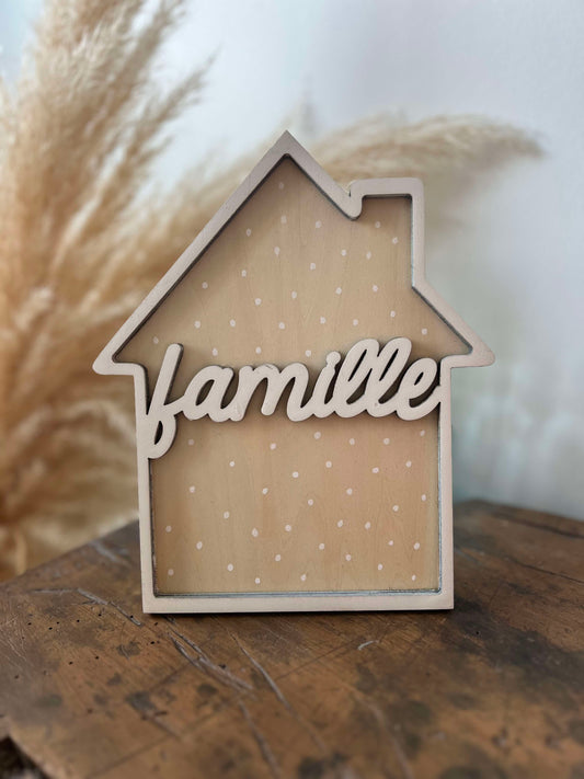 Maison Famille à pois