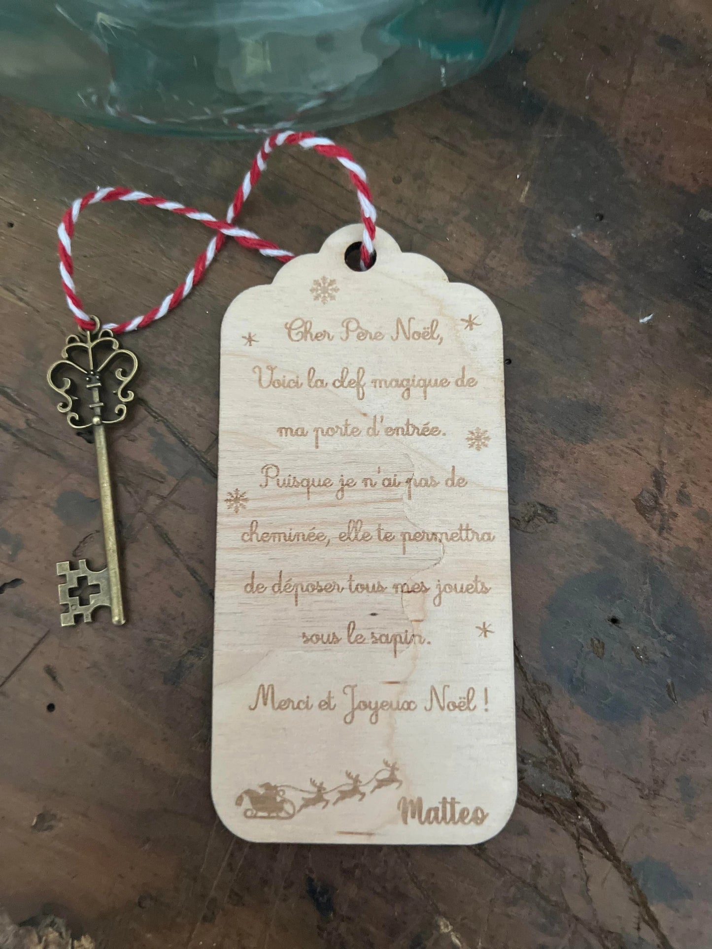 Clé magique du père Noël