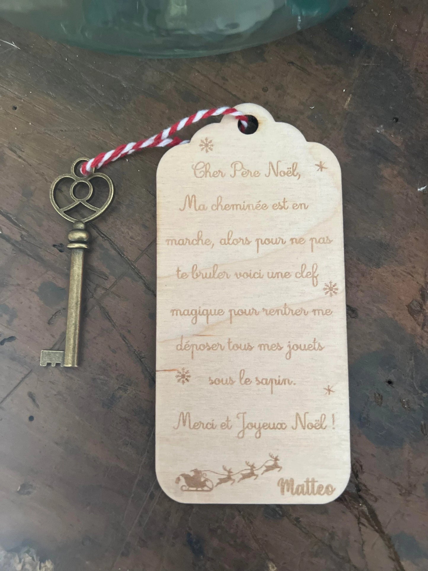 Clé magique du père Noël