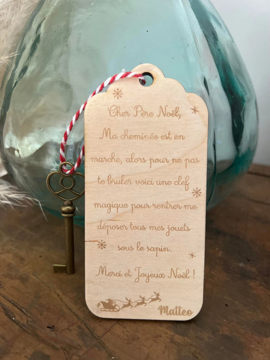 Clé magique du père Noël